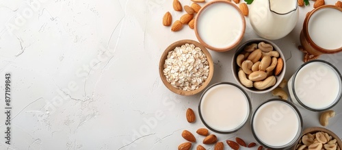 Assorted vegan almond and c...