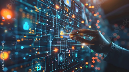 Secure Access Rights Management Interface in an Organizational Setting