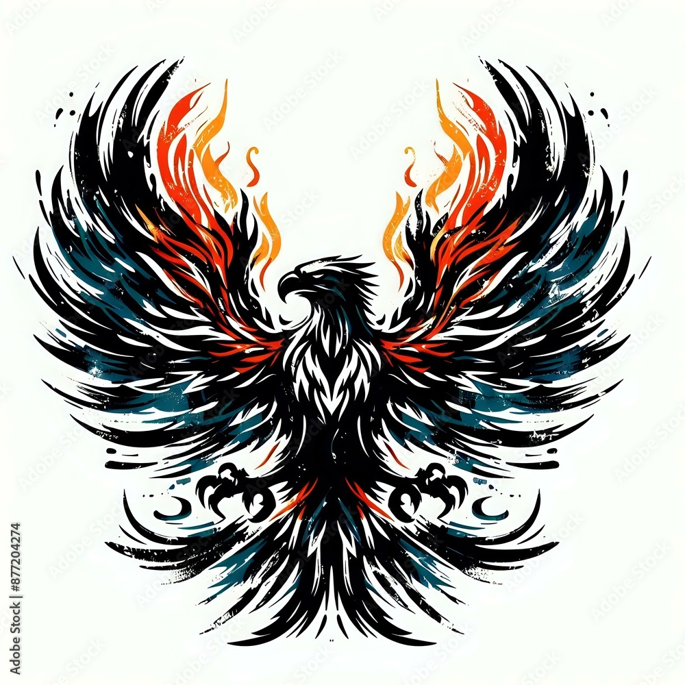 Fototapeta premium Fiery Mythical