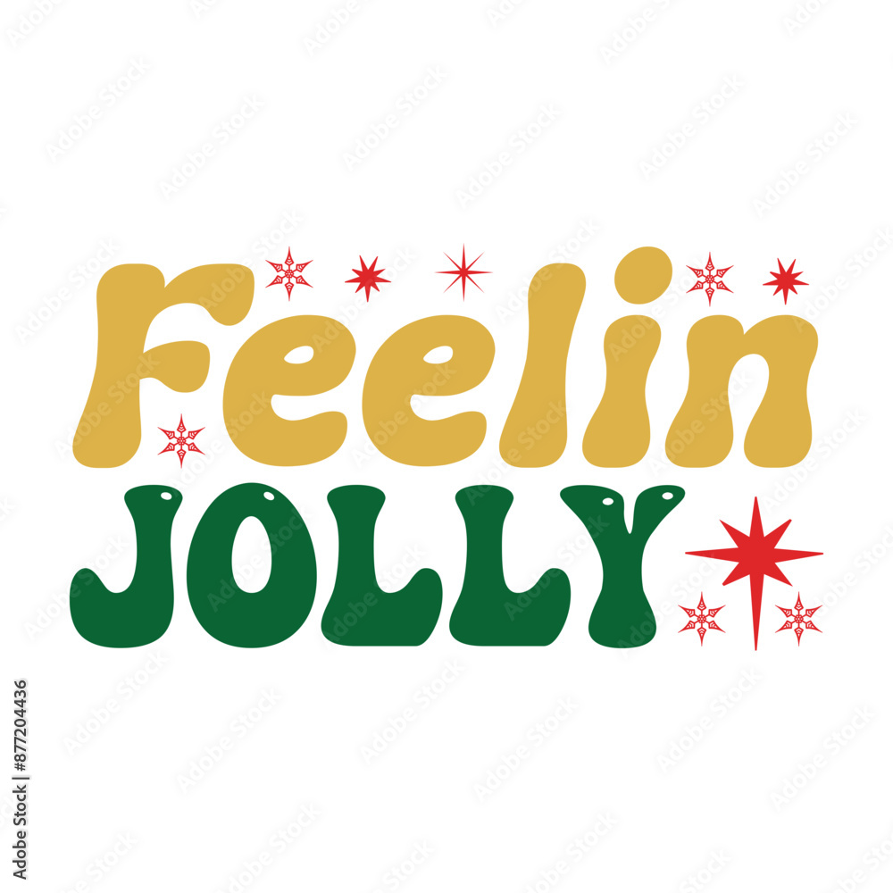 Fototapeta premium Retro Christmas Svg Bundle,Retro svg bundle, Vintage Christmas Bundle, Retro Christmas Bundle, Retro Groovy Christmas,