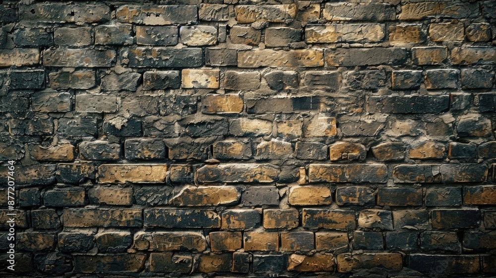 Obraz premium Aged brick wall background