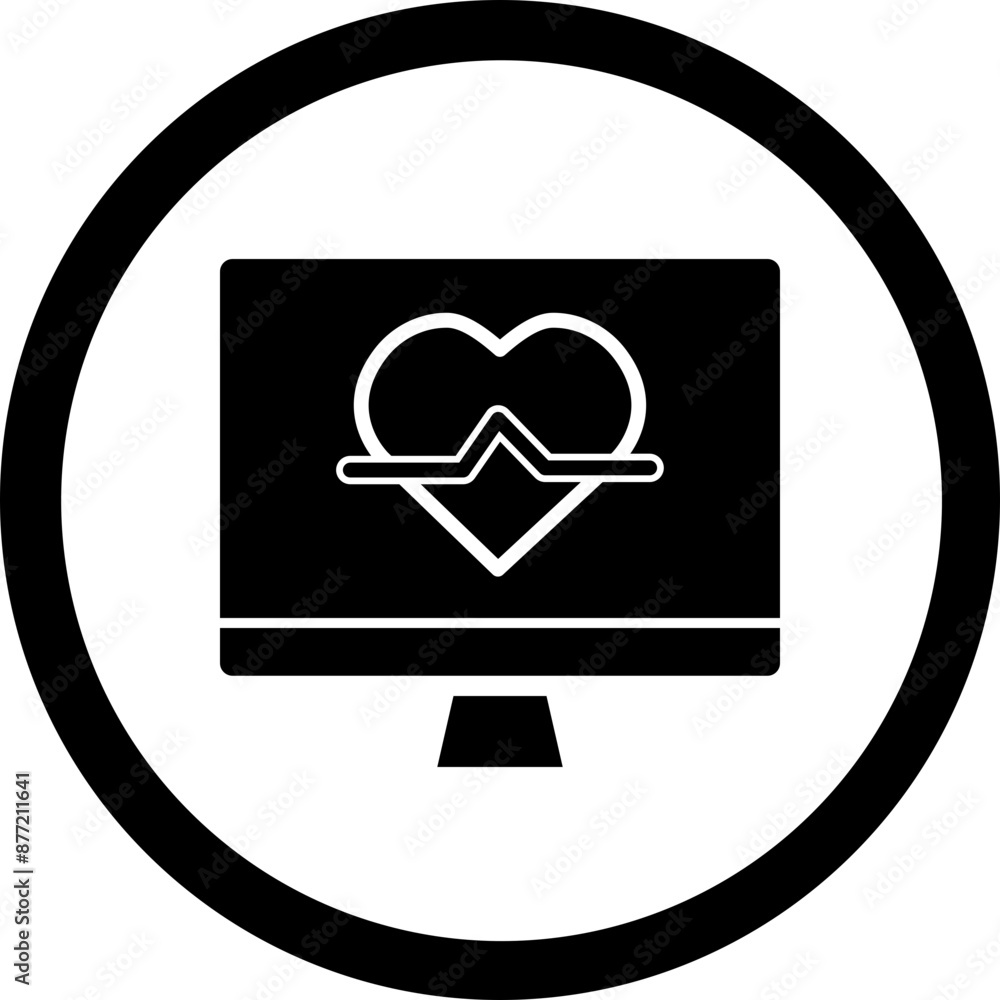 Telemetry Vector Glyph Black Icon Telemetry Vector Glyph Black Icon
