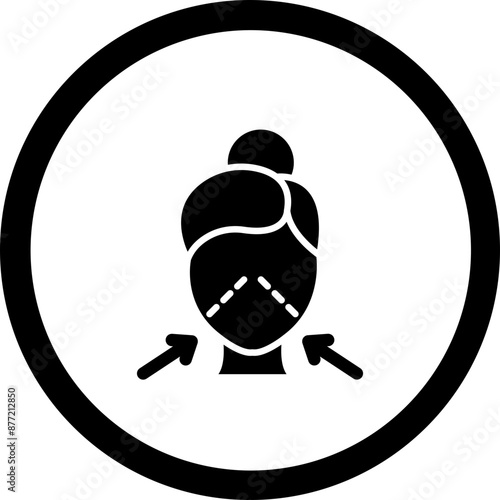 Lifting Vector Glyph Black Icon