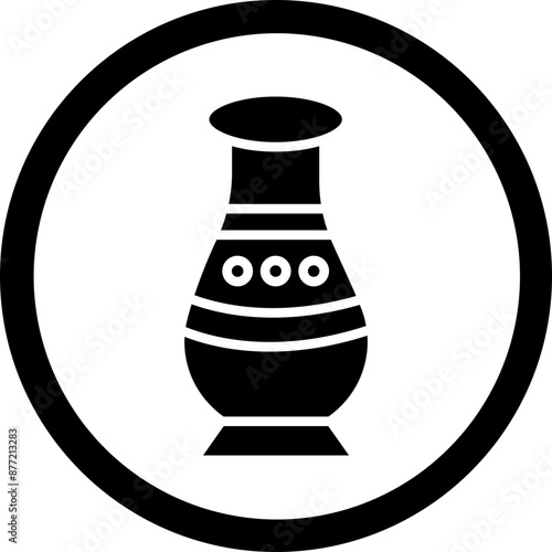 Clay Vector Glyph Black Icon