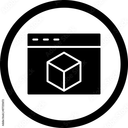 Editing Glyph Black Icon