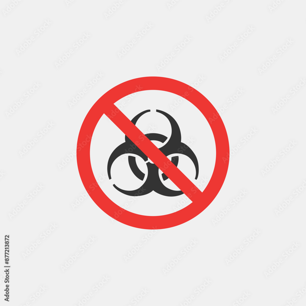 Red Stop Sign Military Weapon Collection. No War Symbol Silhouette Icon Red Stop Sign Military Weapon Collection. No War Symbol Silhouette Icon