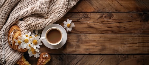 A warm sweater coffee cup e...