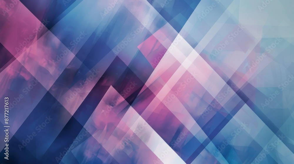 Abstract geometric background with diagonal stripes and blurry, watercolor-like texture Abstract geometric background with diagonal stripes and blurry, watercolor-like texture