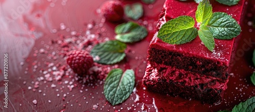 Close up image of vibrant b...
