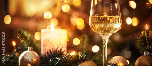 A festive scene featuring a...