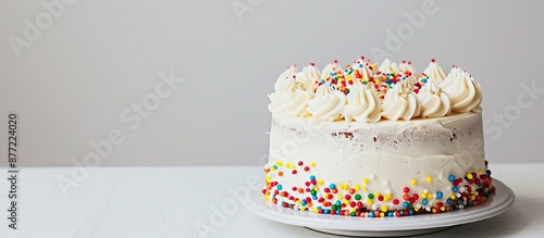 Attractive birthday cake wi...