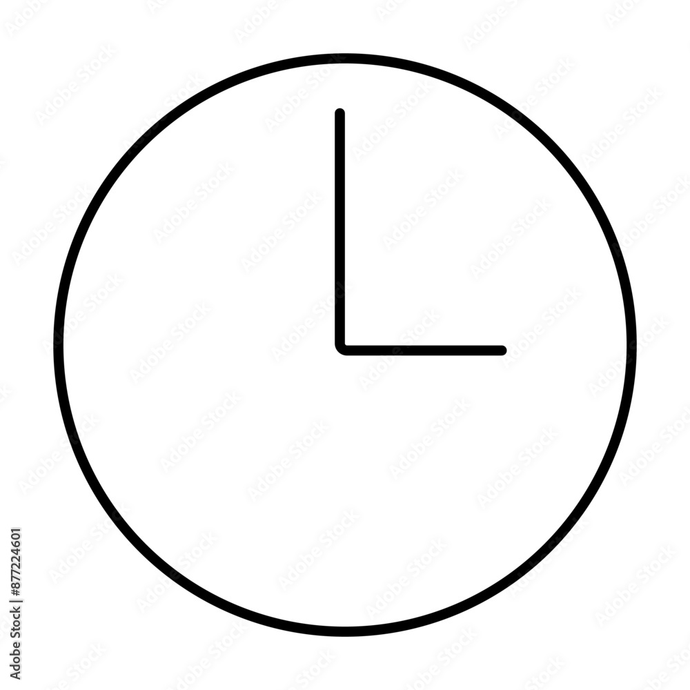 Time Clocks Icon Vector Illustration Time Clocks Icon Vector Illustration