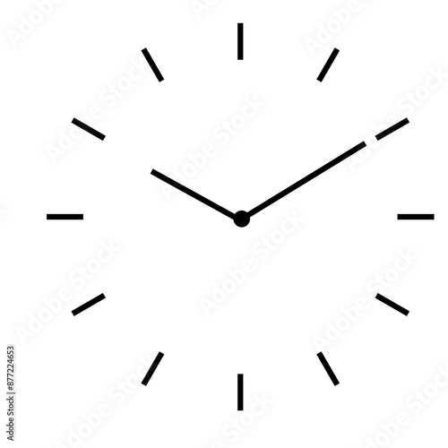 Time Clocks Icon Vector Illustration
