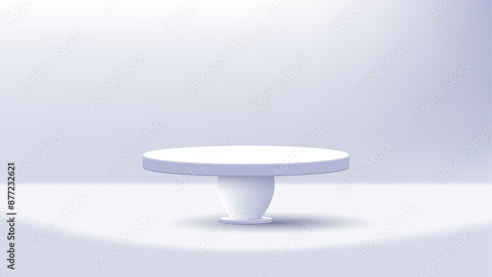 white blue table podium background white blue table podium background