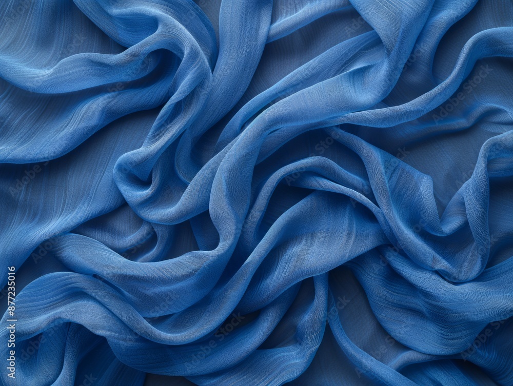 Fototapeta premium Exploring the Elegance and Fluidity of Silk Textures in Modern Design