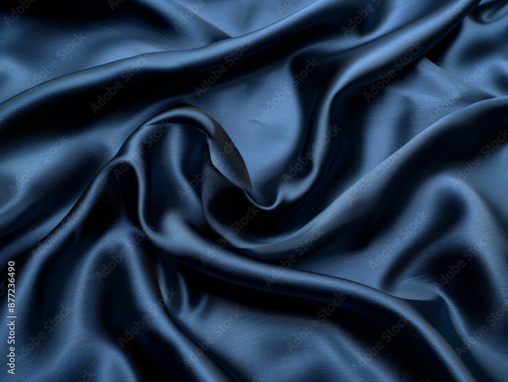 Fototapeta premium Exploring the Elegance and Fluidity of Silk Textures in Modern Design