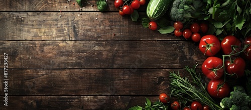 An assortment of fresh vege...