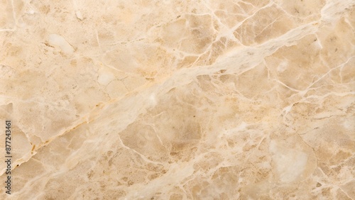 Beige marble texture with elegant natural patterns and veins. photo