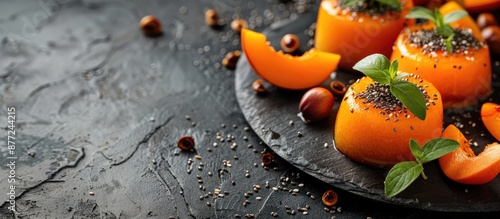 A tantalizing dessert featu...