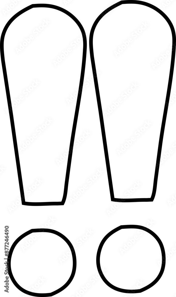 exclamation mark symbol exclamation mark symbol