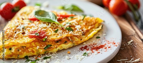 Close up image of a gourmet...