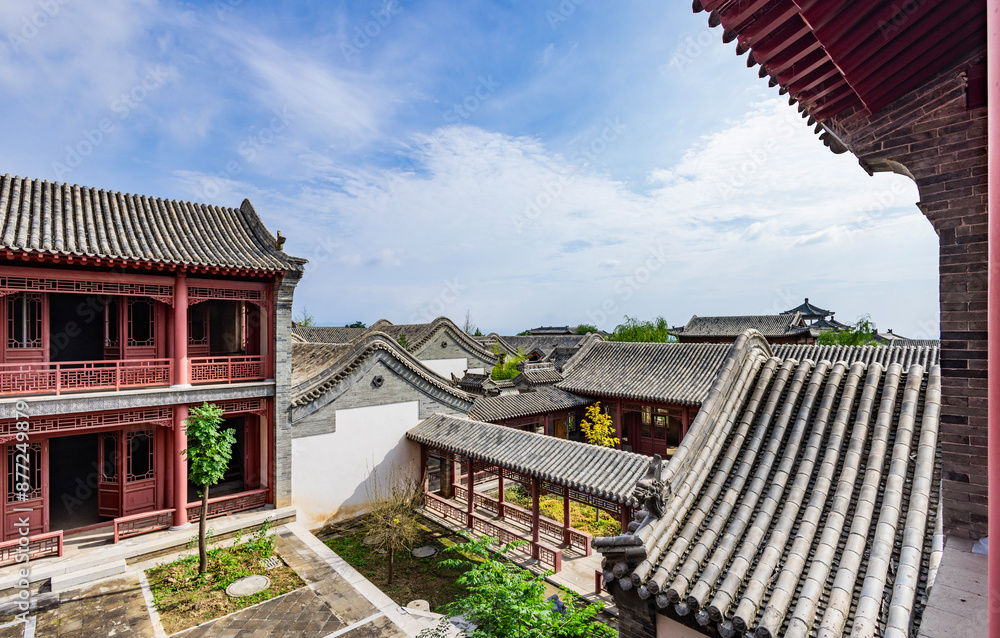 View of Rongzi winery, Xiangning County, Linfen City, Shanxi Province View of Rongzi winery, Xiangning County, Linfen City, Shanxi Province