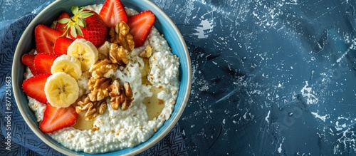 Healthy cottage cheese topp...