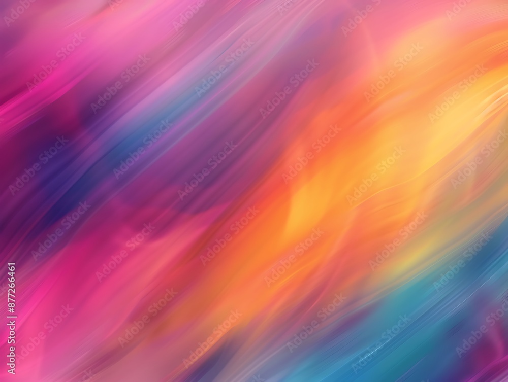 Vibrant streaks of magenta and tangerine clashing Vibrant streaks of magenta and tangerine clashing