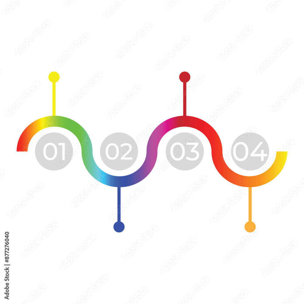 Table Of Infographic illustration Colorful Table Of Infographic illustration Colorful