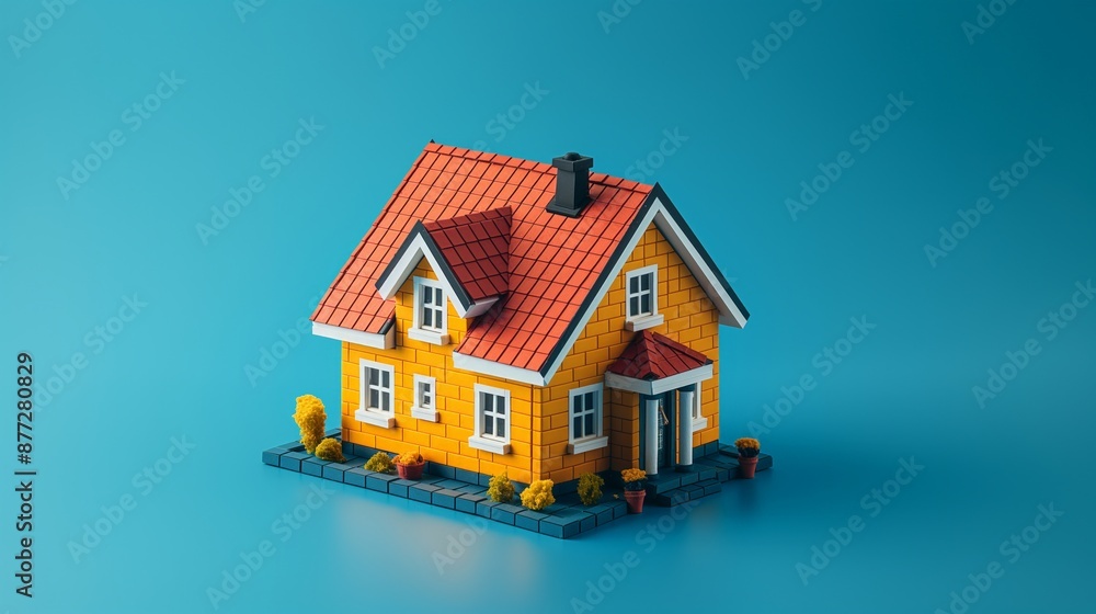 3d render of house 3d render of house