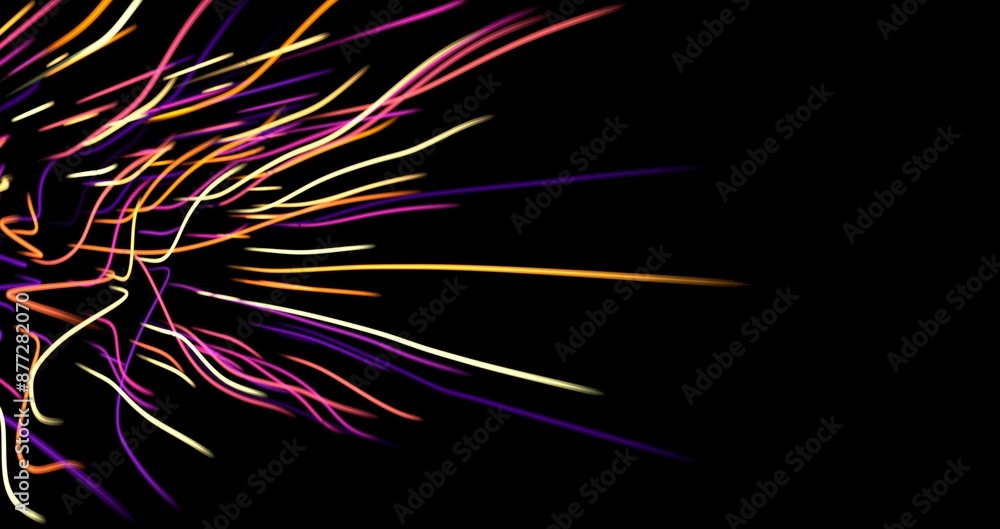 Neon light wave background, 3d Rendering Neon light wave background, 3d Rendering
