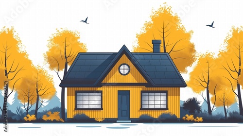 exterior house isolated icon vector illustration design © best stock