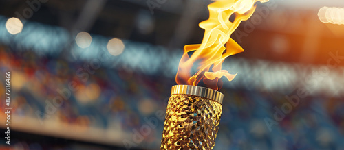 olympic games, torch, symbol of the olympiad