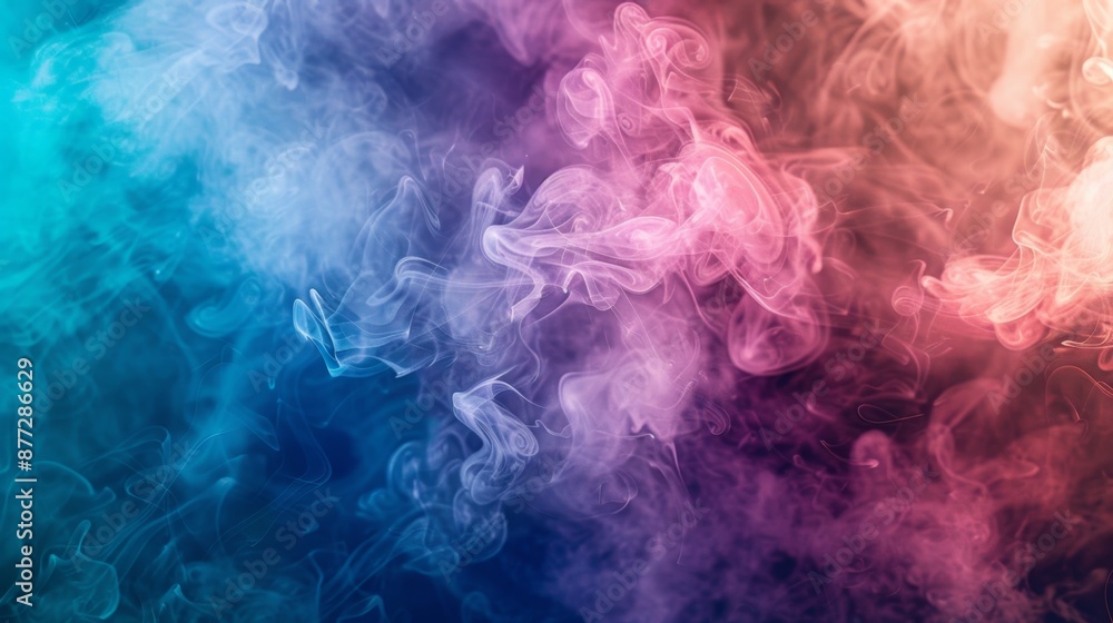 Fototapeta premium Smoke gradient texture modern background