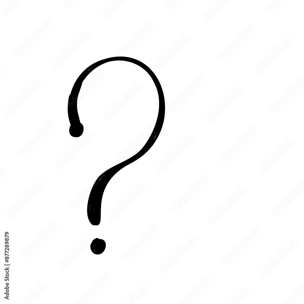 Questions marks. Hand drawn doodle ask sign set. Vector Who Why FAQ symbol Questions marks. Hand drawn doodle ask sign set. Vector Who Why FAQ symbol
