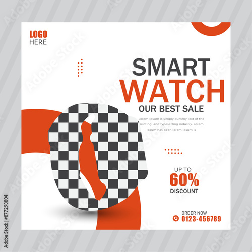 Product watch social media post design