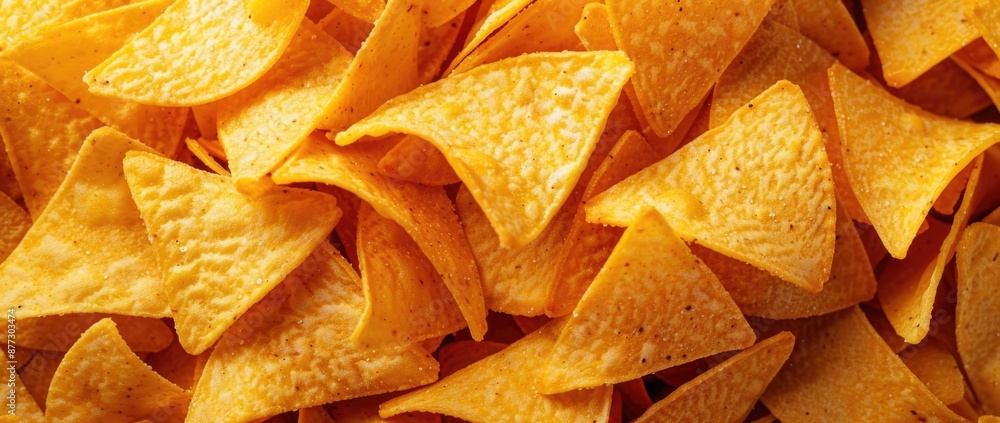 golden yellow triangular tortilla golden yellow triangular tortilla