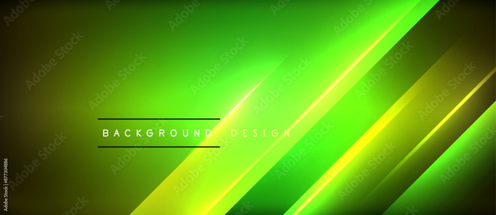 Neon dynamic diagonal light rays background. Techno digital geometric concept design for wallpaper, banner, presentation, background Neon dynamic diagonal light rays background. Techno digital geometric concept design for wallpaper, banner, presentation, background