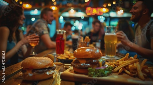 Burgers and Beers with Friends