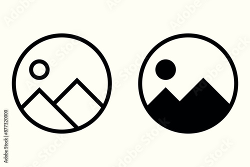 Round gallery icon