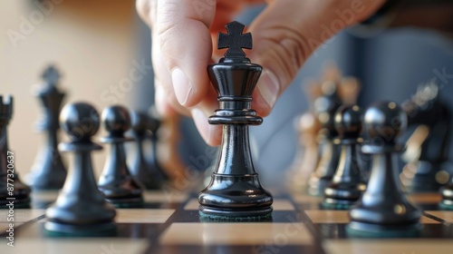 Drawing a competitive landscape with key players, business strategy, market analysis