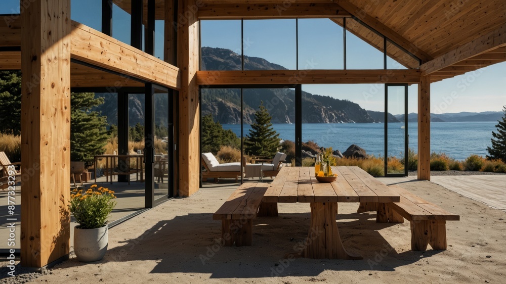 Scandinavian A-Frame Mountain House Scandinavian A-Frame Mountain House