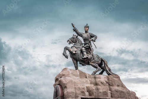 Monument Sukhbaatar Ulaan Baatar photo