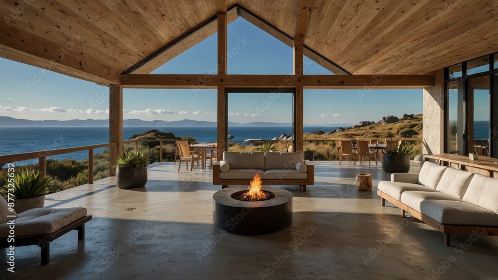 Scandinavian A-Frame Mountain House Scandinavian A-Frame Mountain House