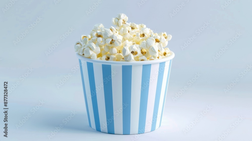 The striped popcorn bucket The striped popcorn bucket