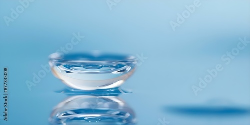 Wallpaper Mural Contact lens monitors glucose levels through tears for noninvasive diabetes management. Concept Healthcare Technology, Diabetes Management, Noninvasive Monitoring, Glucose Levels, Contact Lens Tech Torontodigital.ca