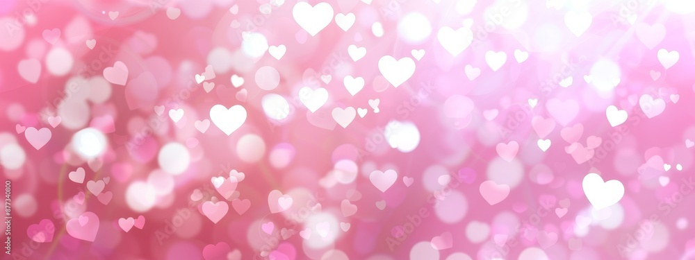 Abstract pastel background with hearts - Mother's Day, Valentine's Day, Birthday - spring colours Abstract pastel background with hearts - Mother's Day, Valentine's Day, Birthday - spring colours