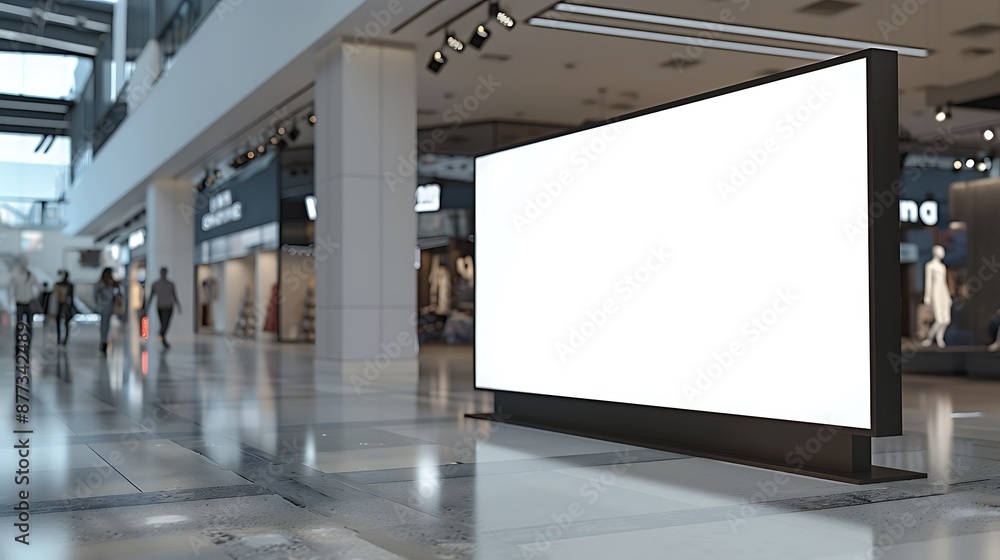 Blank Billboard in a City Blank Billboard in a City