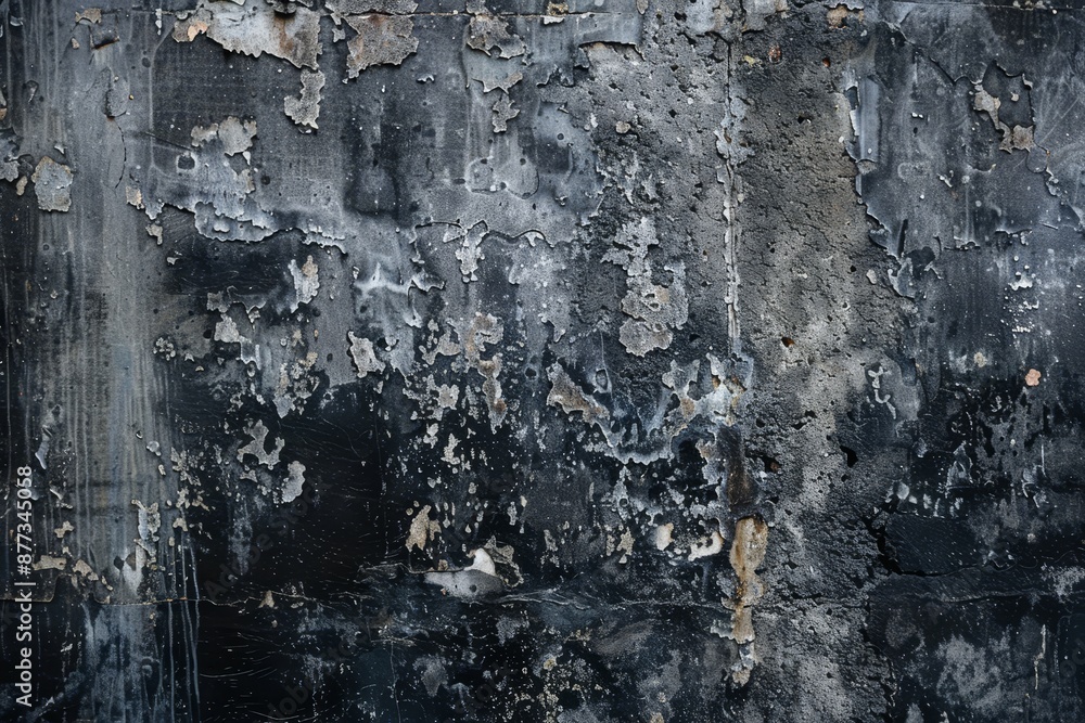 Dark edges and black grey rough texture concrete wall background Dark edges and black grey rough texture concrete wall background