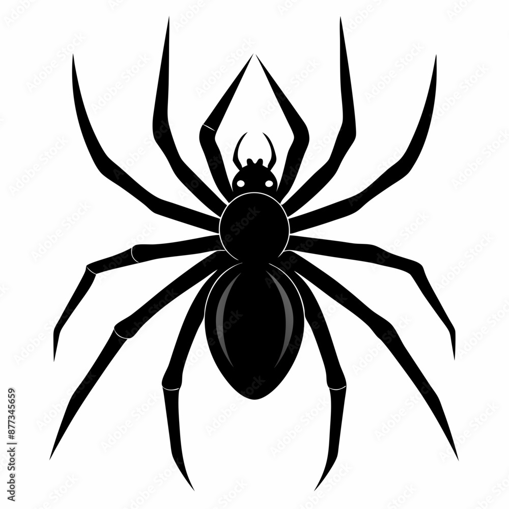 Halloween spider vector,spider isolated on white background Halloween spider vector,spider isolated on white background